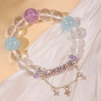 Pink & White Whisper Crystal Bracelet