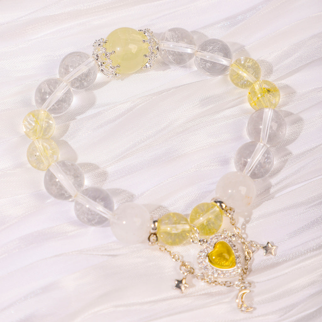 Gemini Lucky Crystal Bracelet