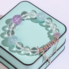 Pink & White Whisper Crystal Bracelet